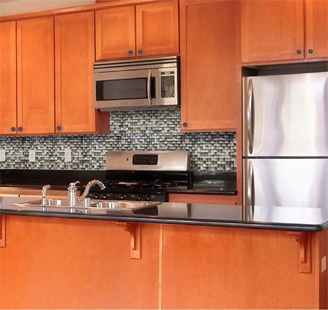 Kitchen Cabinet Refinishing (Custom Stains) | NHance ...