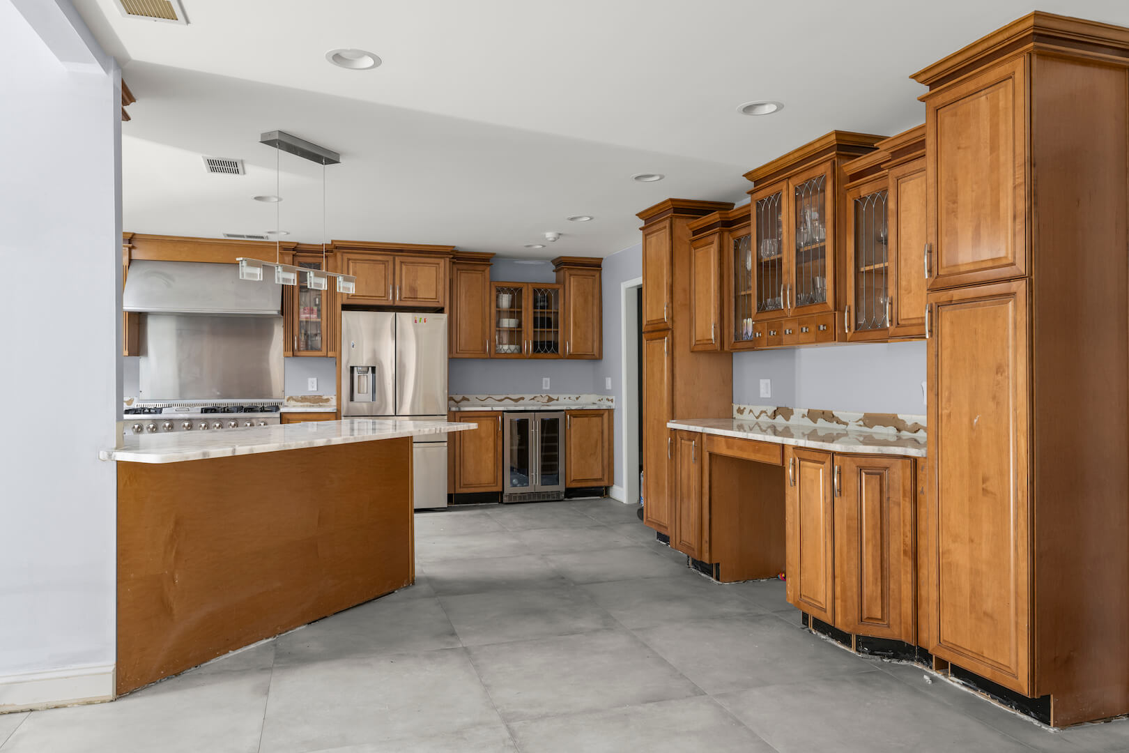 Before-Kitchen Cabinet Painting